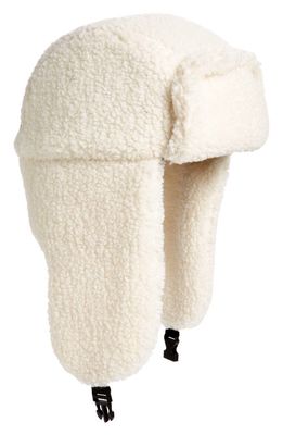 BP. Fleece Trapper Hat in Ivory