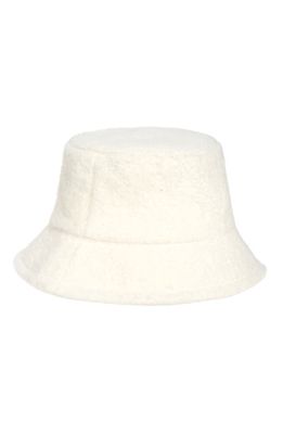 BP. Fuzzy Bucket Hat in Ivory