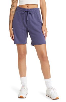 BP. Knit Sweat Shorts in Blue Shadow