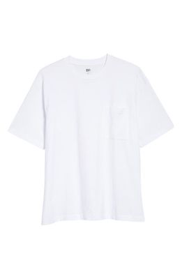 BP. Oversize Cotton Pocket T-Shirt in White
