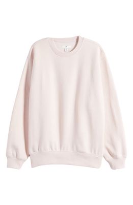 BP. Oversize Crewneck Sweatshirt in Pink Crystal
