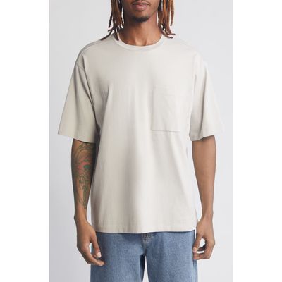 BP. Oversize Pocket T-Shirt in Grey Owl