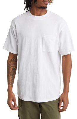 BP. Oversize Rib Pocket T-Shirt in White