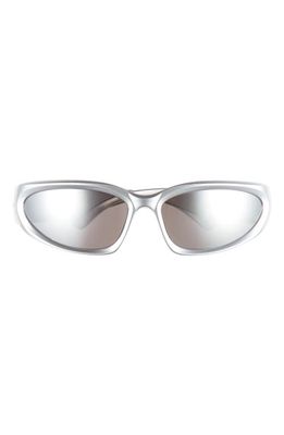 BP. Rectangular Sunglasses in Silver
