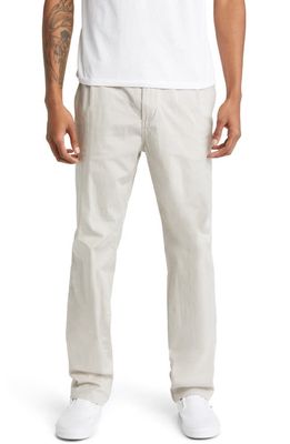 BP. Regular Fit Stretch Cotton Pants in Grey Owl