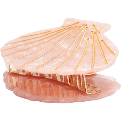 BP. Shell Claw Clip in Peach