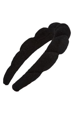 BP. Spa Puff Headband in Black