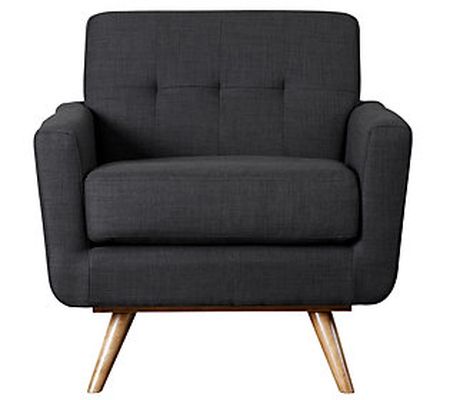 Bradley Tufted Fabric Armchair by Abbyson Livin g