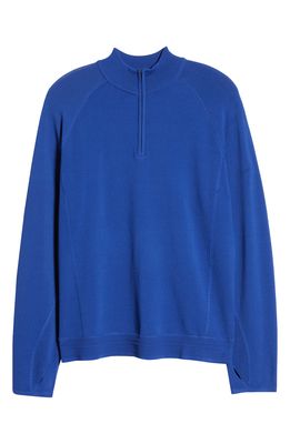 BRADY Men's Engineered Half Zip Pullover in Brady Blue