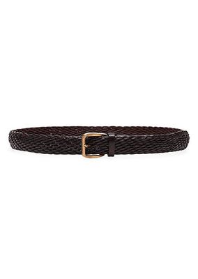 Braided Calfskin Belt