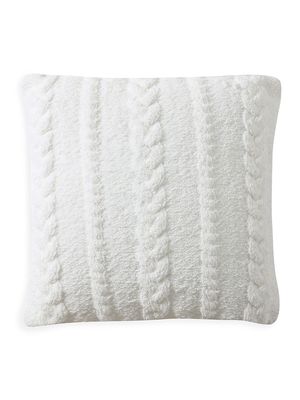Braided Throw Pillow - Off White