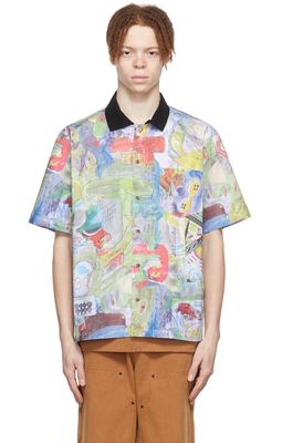 Brain Dead Multicolor Cotton Shirt