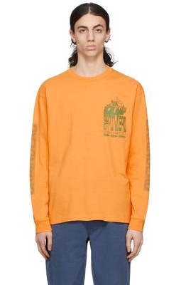 Brain Dead Orange Stereo Report T-Shirt