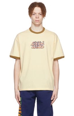 Brain Dead Yellow Cotton T-Shirt