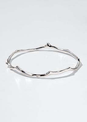 Branch Bangle in Sterling Silver