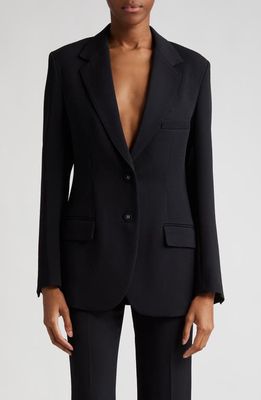 Brandon Maxwell The Campell Tailored Blazer in Black