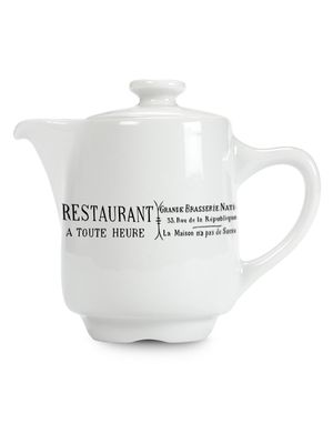 Brasserie Coffee & Tea Pot - White
