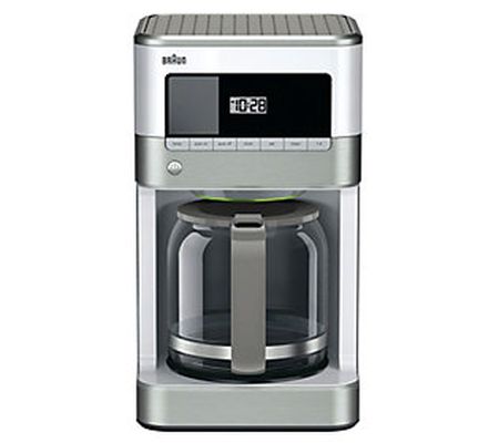 Braun BrewSense 12-Cup Drip Coffee Maker - Whit e