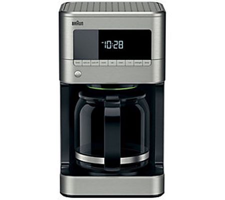 Braun BrewSense 12-Cup Drip Coffee Maker with G lass Carafe
