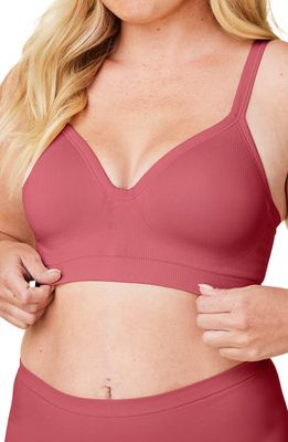 Bravado Designs Muse Wireless Everyday Maternity Bra in Lipstick