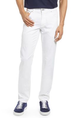 Brax Cooper Fancy Five-Pocket Pants in White