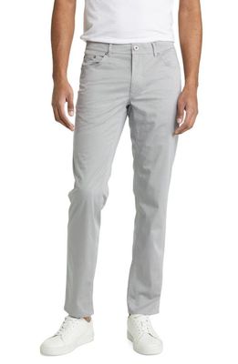 Brax Cooper Microprint Ultralight Five-Pocket Pants in Sesame 