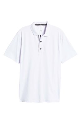 Brax Loris Knit Polo Shirt in White