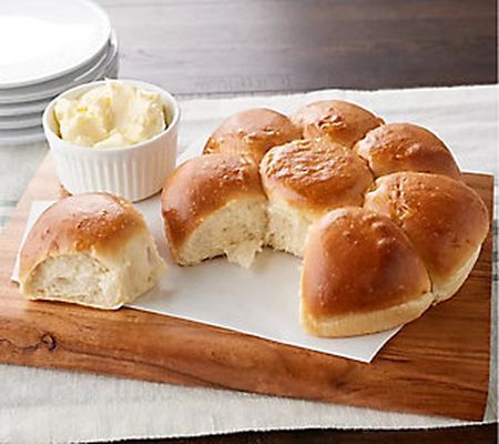 Bread & Bread 16 Pull-Apart Artisan Butter Dinn er Rolls