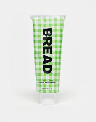 BREAD Mud-Mask: Hair & Scalp Detoxifying Pre-Wash Clay Treatment 248ml-No color