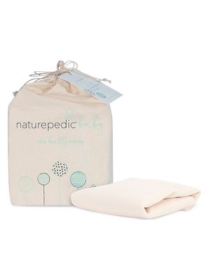 Breathable Crib Mattress Cover - Natural - Natural