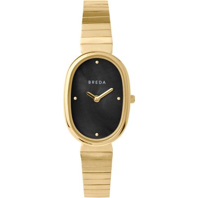 BREDA Jane Bracelet Watch, 23mm in Gold/Gold/Midnight 