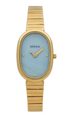Breda Jane Watch in Metallic Gold.
