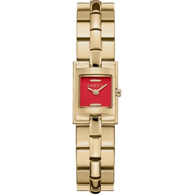 BREDA Relic Square Bracelet Watch, 16mm in Gold 