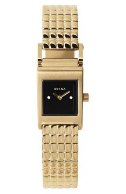 BREDA Revel Bracelet Watch, 18mm in Gold And Black 