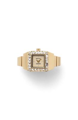 BREDA x DALMATA Ring Watch in Gold