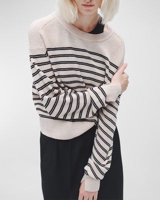 Bree Striped Crewneck Sweater