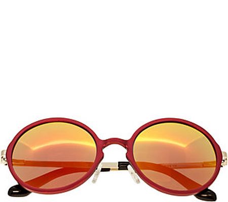 Breed Corvus Red Aluminium Sunglasses w/ Polari zed Lenses