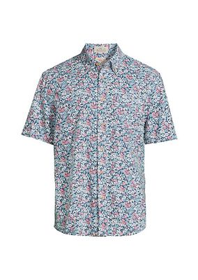 Breeze Floral Button-Down Shirt