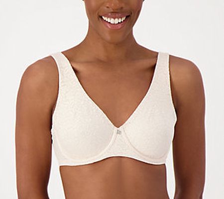 Breezies Floral Lace Underwire Support Bra