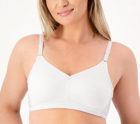 Breezies Jacquard Back Smoothing Wirefree Bra