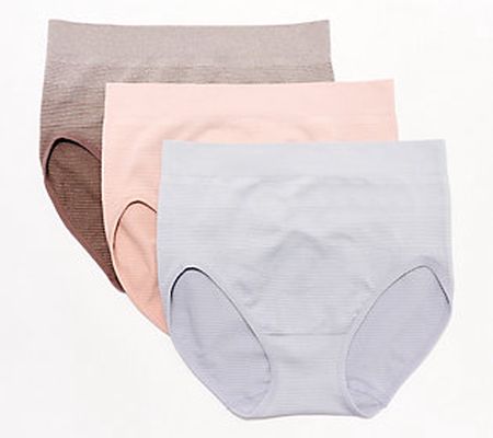 Breezies Ombre Seamless Set of 3 Full Brief