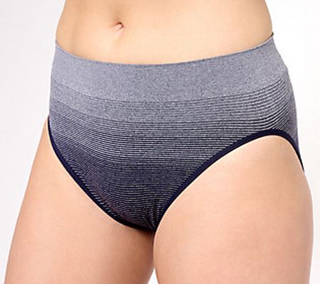 Breezies Ombre Seamless Set of 3 High Cut Brief