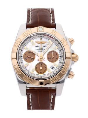Breitling 2013 pre-owned Chronomat 41mm - Mother of pearl, White