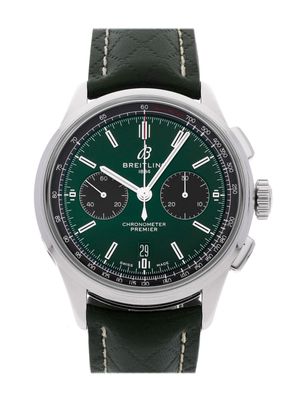 Breitling 2019 pre-owned Premier B01 Chronograph 42mm - GREEN