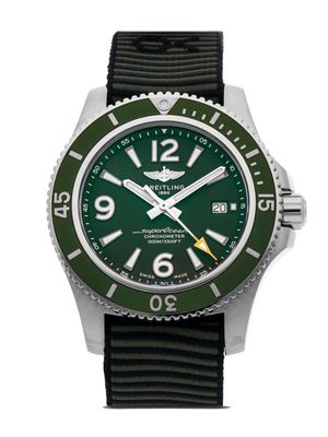 Breitling 2023 pre-owned Superocean 44mm - Green