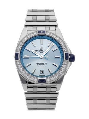 Breitling pre-owned Super Chronomat Automatic 38 - Blue