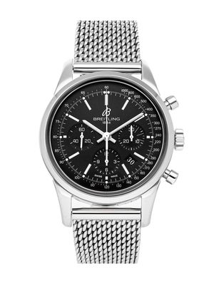 Breitling pre-owned Transocean Chronograph 43mm - BLACK