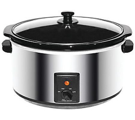 Brentwood 8-qt Stainless Steel Slow Cooker