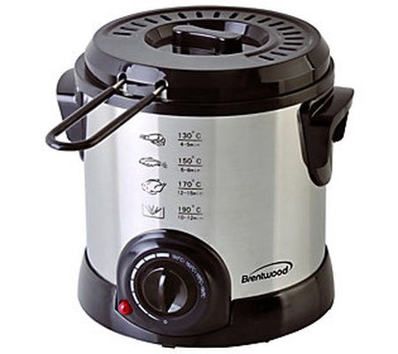 Brentwood Appliances 1-Liter Stainless Steel De ep Fryer