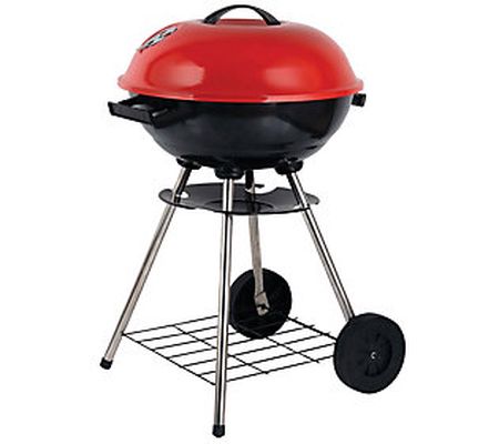 Brentwood Appliances Portable Charcoal BBQ Gril l With Wheels